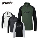 エントリでP4倍 3/30限定 PHENIX フェニックス スキー アンダーウェア シャツ メンズ＜2024＞ ESM23LS13 / PH Logo Inner Jacket 2023-2024 NEWモデル