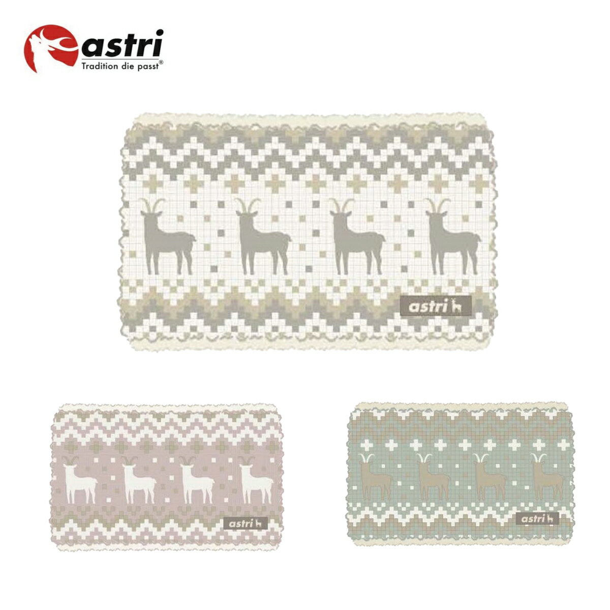 ASTRI アストリ スキー ネックウォーマー キッズ ジュニア＜2024＞ ASK13C / キッズジャガードネックウォーマー