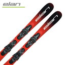 スキー板 キッズ ジュニア ELAN エラン 2024 FORMULA RED JRS ＋ Junior Shift ＋ EL 4.5 GW CA JRS BLK AFHJYC22 【金具付き 取付送料無料 グリップウォーク対応】 2023-2024 NEWモデル