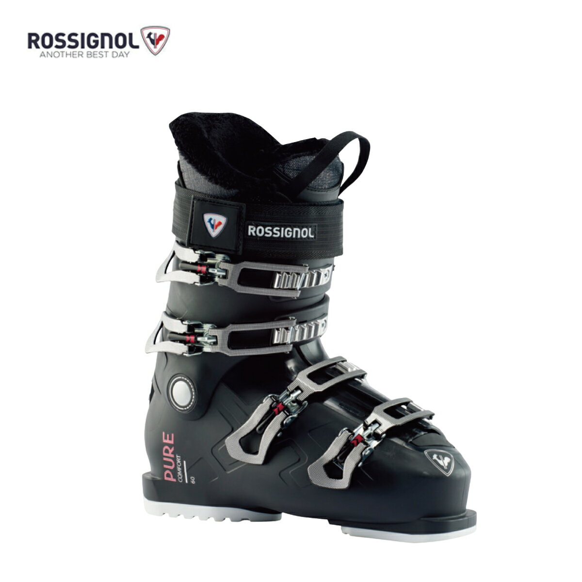 ROSSIGNOL ロシニョール スキー ブーツ レディース＜2024＞PURE COMFORT 60 - SOFT BLACK / RBM8230 2023-2024 NEWモデル
