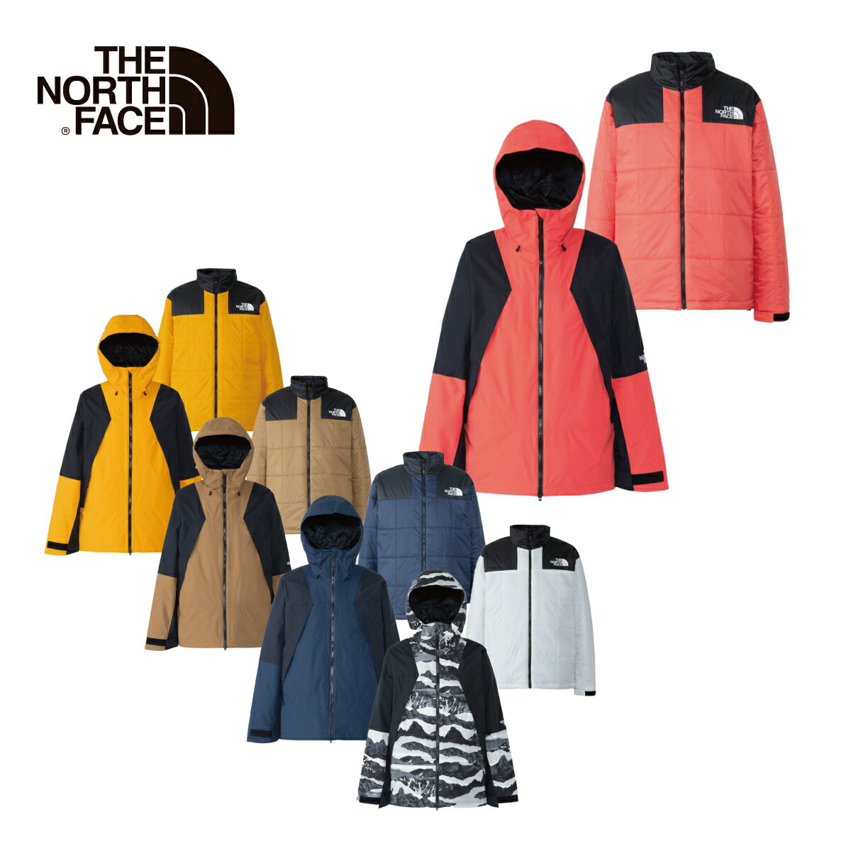 楽天スキー専門店　タナベスポーツTHE NORTH FACE ザ・ノースフェイス スキーウェア ジャケット メンズ レディース ＜2024＞ NS62310 / Snowbird Triclamete Jacket スノーバードトリクライメイトジャケット