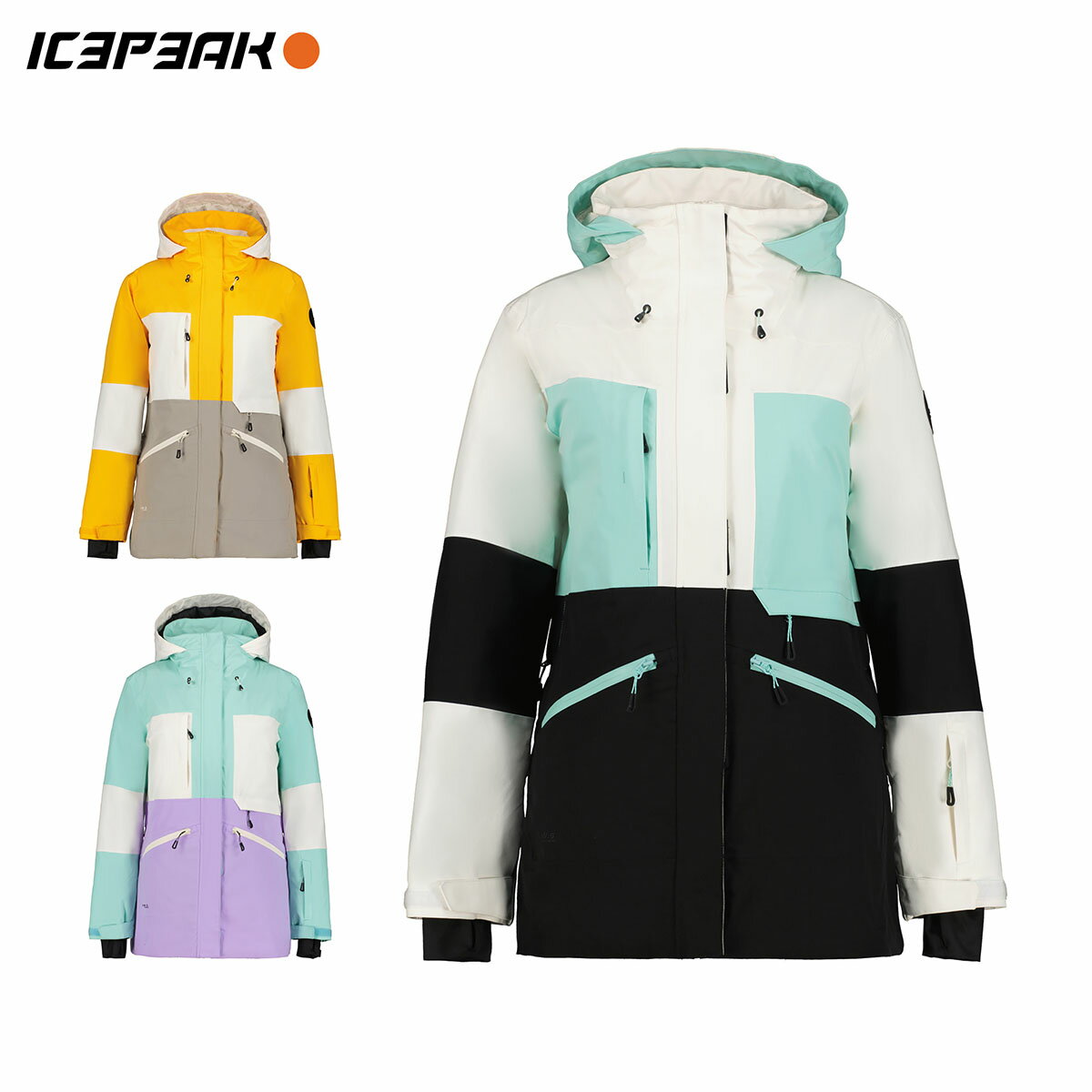 ICEPEAK アイスピーク スキーウェア ジャケット レディース ＜2024＞ 53221 / ICEPEAK CURRAN