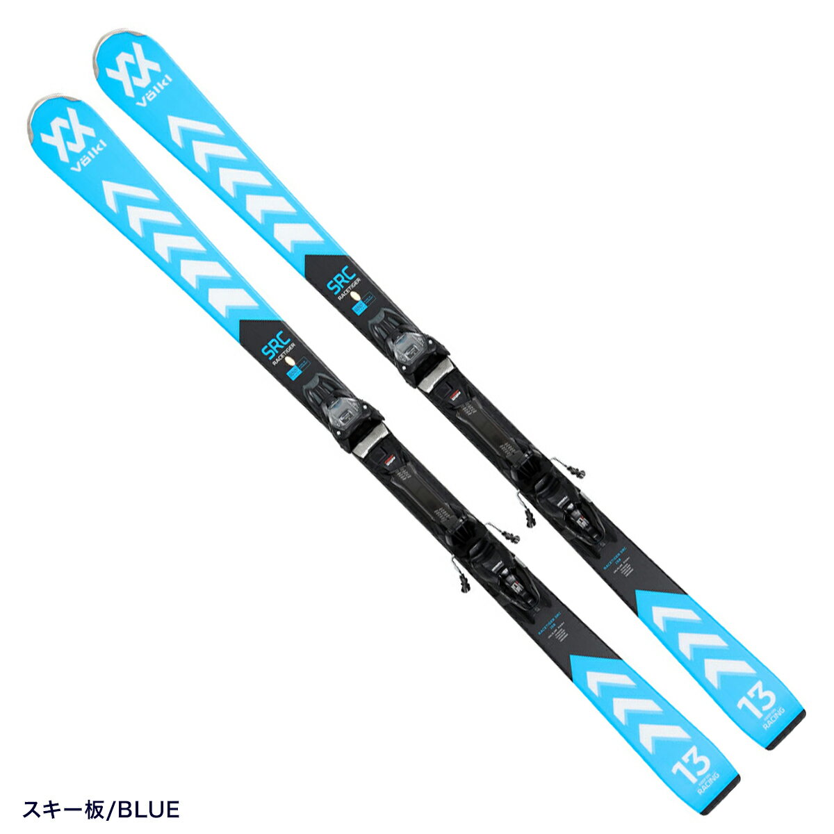 スキー セット 3点 メンズ レディース VOLKL フォルクル スキー板 2024 RACETIGER SRC〔BLUE〕+ vMOTION 11 GW black + HEAD ブーツ ＜23＞FORMULA RS 130 GW 2