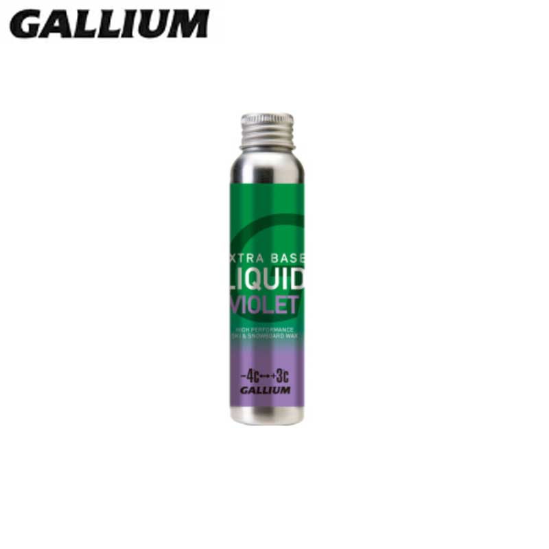 GALLIUM ガリウム ワックス ＜2024＞EXTRA BASE LIQUID VIOLET 60ml / エクストラ ベース リキッド バイオレット/SW2259/リキッド スキー スノーボード スノボ