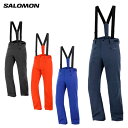 エントリでP4倍!3/25限定! SALOMON サロモン スキーウェア パンツ メンズ ＜2024＞EDGE PANT M / LC2159 / LC2150 / LC2151