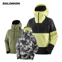 エントリでP4倍 3/30限定 SALOMON サロモン スキーウェア ジャケット メンズ ＜2024＞ TRANSFER ANORAK M / LC2145