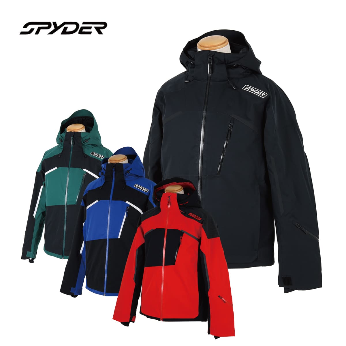 SPYDER スパイダー スキーウェア ジャケット メンズ＜2024＞ 38SA075324 / LEADER JACKET