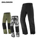 エントリでP4倍 3/30限定 SALOMON サロモン スキーウェア パンツ メンズ 2024 TRANSFER PUFF PANT M / LC2144