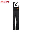 MAMMUT マムート スキーウェア パンツ メンズ■1020-13440Haldigrat HS Bib Pants Menゲレンデでのスキーでもバックカントリーでのスキーでも、完璧なラインを求めるなら、このハードシェルビブパンツはあなたの強い味方になるでしょう。Haldigrat HS ラインは登りには十分な軽さ、下りには十分な強さを発揮する、しなやかな素材を使用しています。この素材は、耐久性のある再生ナイロンを使用した環境に配慮した表地と、Drytech Pro Technology の防水メンブレンを組み合わせて作られています。フリーライドにインスパイアされたカットは、機能性に優れ、ゆったりとしたスタイルを実現しています。ビブは雪を寄せ付けず、専用の雪崩トランシーバーポケットを備え、サイドジッパーは優れた通気性を発揮します。・抗菌加工を施したビブ・Barryvox 対応のジッパー ポケット1つ(内側ループ付き)・調節できるサイズ ・止水ジッパー付きレッグポケット2つ・レッグポケット内側に暖かいネオプレン素材の一体型携帯電話用ポケット・Polartec(R) Thermal Pro(R) のテクニカルなフリース プルオーバーが非常に優れた断熱性と重量比を提供します・耐摩耗加工で素材の劣化を防止・3/4 丈の撥水性 2way ジッパーによるサイドベンチレーション・滑り止めグリップ付きの一体式スノーゲイター・schoeller(R) keprotech(R) によるヘム補強とスキーエッジ プロテクション・押しボタンで脚囲りを調節可能・耐水圧：30000 mm■重量：590g■fabric & technology・素・Main Fabric 1 (B2B)：drytechnology pro・ライニング 1 (B2B)： polyamide woven with pu coating・Main Fabric 2 (B2B) ：light weight double weave・Mammut DRYtechnology&trade; Pro■カラー・0001 / black■サイズ44 , 46 , 48 , 50 , 52※メーカー企画書の情報で商品登録を行っております。予告なしに商品名と仕様変更される場合がございます。