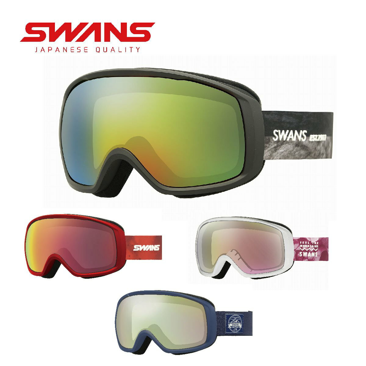SWANS スワンズ スキーゴーグル＜2025＞200-MDHS 眼鏡 メガネ対応