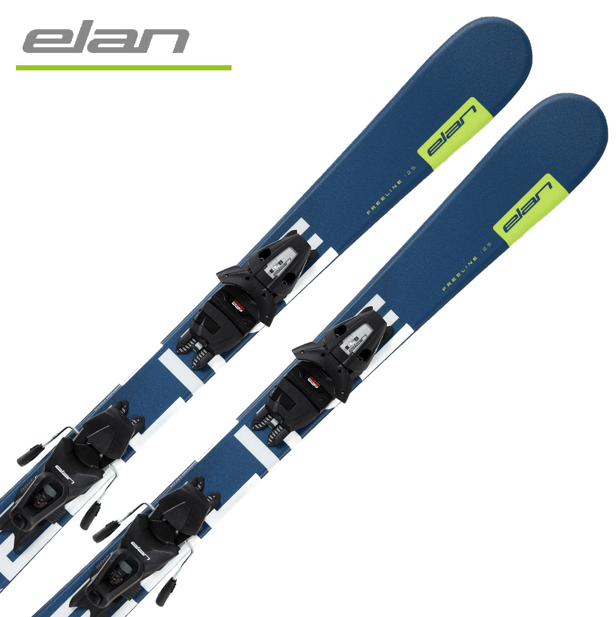 ELAN エラン スキー板 / ショートスキー メンズ レディース＜2024＞FREELINE BLUE QS EL10.0 + EL 10.0 GW SHIFT BLK B85 ビンディング セット 取付無料