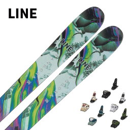 スキー板 LINE ライン メンズ レディース 2024 PANDORA 94 + ＜23＞SQUIRE 11【金具付き・取付送料無料 グリップウォーク対応】 2023-2024 NEWモデル
