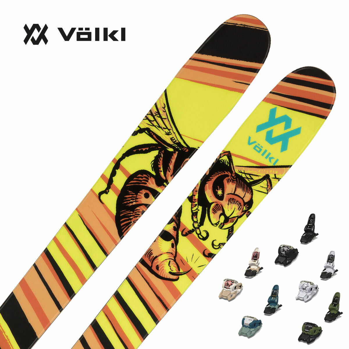 スキー板 VOLKL フォルクル メンズ レディース＜2024＞ REVOLT 96〔リヴォルト 9 ...