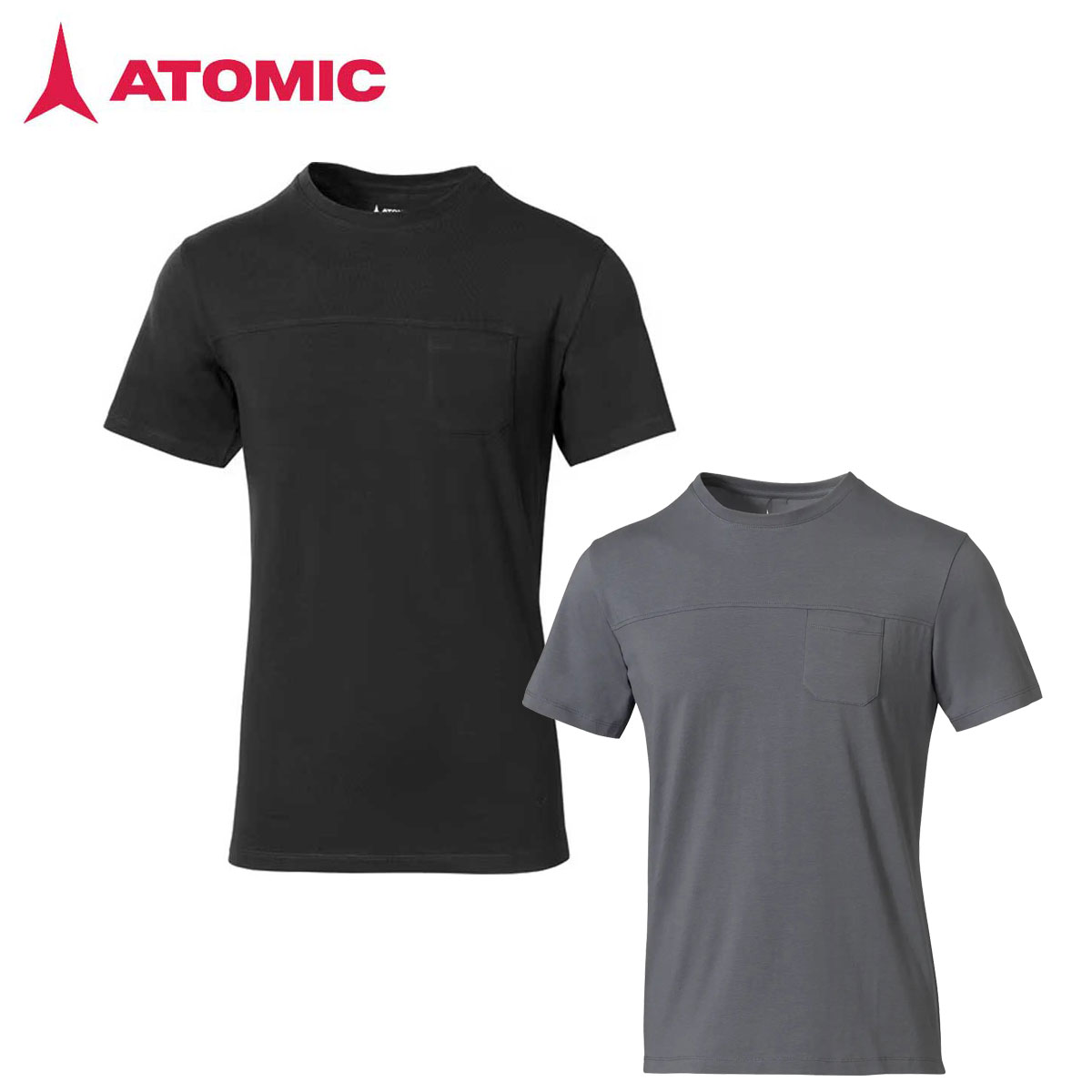 メーカー希望小売価格はメーカーカタログに基づいて掲載しています ATOMIC アトミック スキー ウェア Tシャツ メンズ レディース ■RS WC T-SHIRT　AP5115220COLOR・Black・GreySIZES,M,L,XL,2XL ※メーカー企画書の情報で商品登録を行っております。予告なしに商品名と仕様変更される場合がございます。