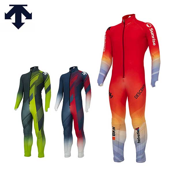 DESCENTE デサント スキーウェア ワンピース メンズ レディース＜2024＞DWUWJJ68 / GIANT SLALOM RACE SUITS Without pad 2023-2024