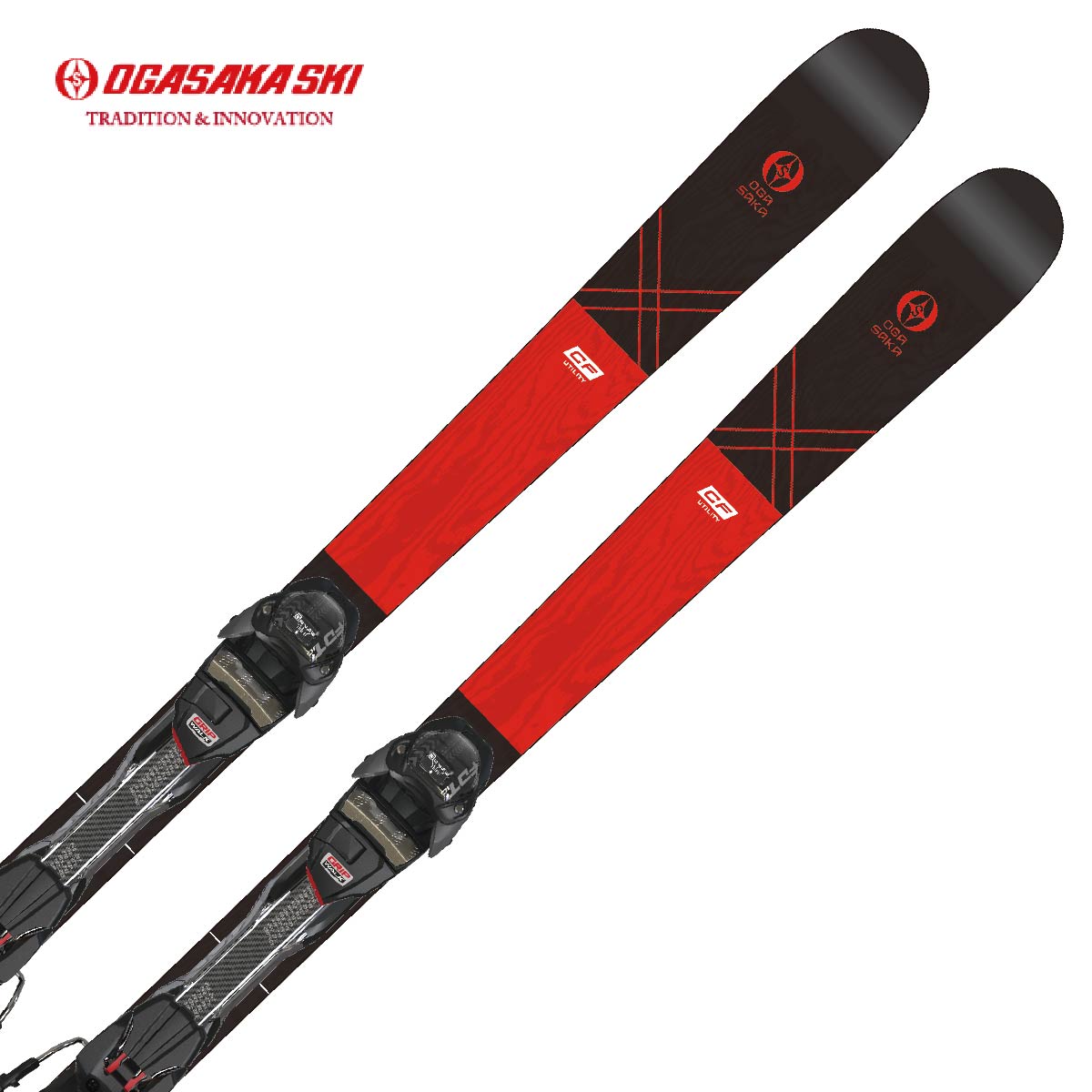 OGASAKA オガサカ スキー板 メンズ レディース ＜2025＞ CF + FDT TP 10 ビンディングセット 取付無料 グリップウォーク対応 1