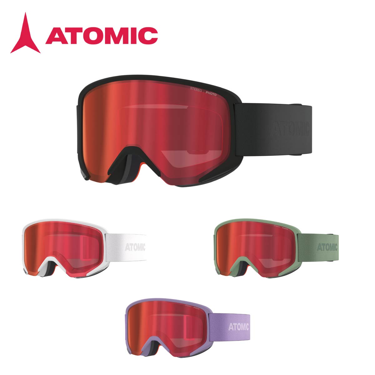 【10%OFF】スキーゴーグル ATOMIC アトミック メンズ レディース ＜2025＞ SAVOR PHOTO / セイバー フォト【眼鏡・メガネ対応ゴーグル】のサムネイル