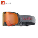 スキーゴーグル ボレー bolle メンズ レディース<2025>NEVADA NEO / ネバダ ネオ〔Titanium Matte Phantom Fire...