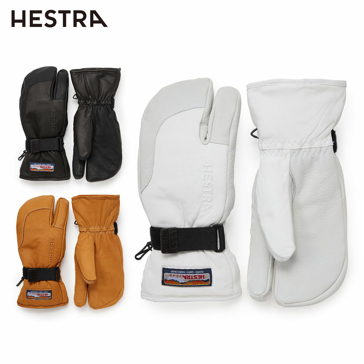 HESTRA ヘストラ スキーグローブ メンズ レディース 2025 30872 / 3-Finger Full Leather