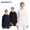 ROSSIGNOL ロシニョール ウェア / レディースパーカー<2024>RLKWS07 / W LOGO SWEAT FZ HOOD FT