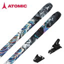 ATOMIC アトミック スキー板 2025 BENT 90 + アトミック STRIVE 12 GW ビンディング セット 取付無料 グリップウォーク対応