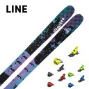 LINE ライン スキー板 メンズ レディース<2025> VISION 96 + ATTACK 14 【金具付き・取付送料無料】