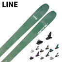 LINE ライン スキー板 メンズ レディース<2025> OPTIC 96 + SQUIRE 11 【金具付き・取付送料無料】
