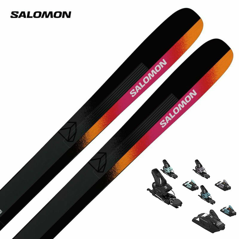 【エントリーでP10倍！4日20時〜】SALOMON サロモン スキー板 メンズ レディース ＜2025＞ STANCE 96 + サロモン STRIVE12GW ビンディング セット 取付無料