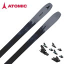 【10/24-/27限定●全品P10倍(エントリー要)】ATOMIC アトミック スキー板 2025 MAVERICK 88 TI + サロモン STRIVE 12 GW ビンディング セット 取付無料 グリップウォーク対応