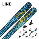 スキー板 LINE ライン メンズ レディース <2024> CHRONIC 101 / A230300501 + SQUIRE 11 ビンディング セット 取...