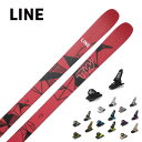 LINE ライン スキー板 メンズ レディース<2025> TOM WALLISCH PRO + GRIFFON 13 【金具付き・取付送料無料】