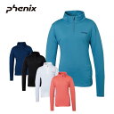 フェニックス スキーウェア PHENIX アンダーシャツ レディース <2025>ESW24LS51 / Basic Set-in Sleeve 1/2 Zip...