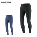 【10/24-/27限定●全品P10倍(エントリー要)】SALOMON サロモン スキーウェア アンダータイツ <2023> LC1884100 / LC1884000 / SNTIAL WARM SMLS TIGHTS W / レディース シームレスタイツ