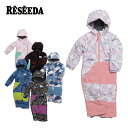 スキーウェア キッズ スノーウェア ジュニア レセーダ RESEEDA 上下セット<2025> TODDLER ONEPIECE / REO57006【GARA...