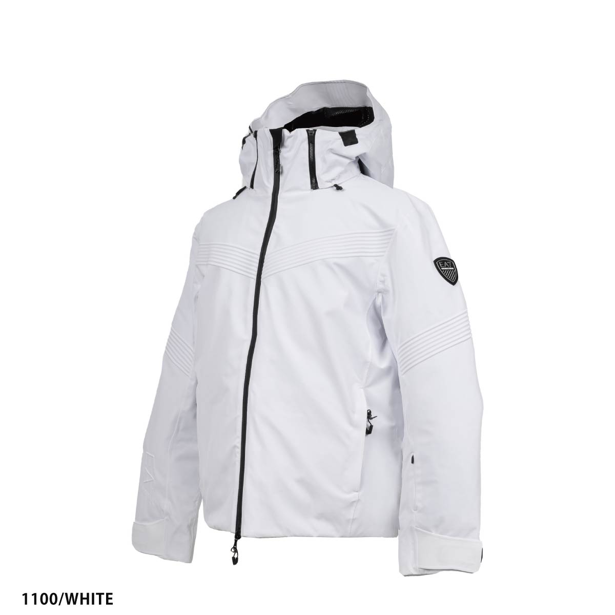 スキーウェア メンズ スキージャケット EA7 イーエーセブン ＜2025＞SKI M CORTINA EMBOSSED TORAY JKT / 6DPG13 【MUJI】【ファスナー付き】