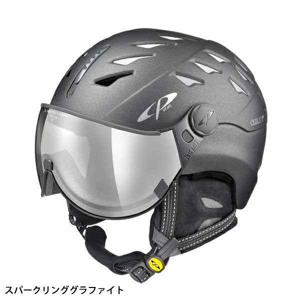 スキー ヘルメット メンズ レディース CP シーピー ＜2025＞ CP CUMA CAS SPG / CPC2012 バイザー付き スノーボード【hq】日本正規品【調光】 2