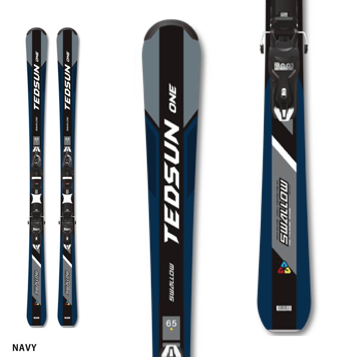 SWALLOW スワロー スキー板 メンズ レディース＜2025＞TEDSUN-1+ XPRESS 10 GW プレート/ビンディング セット グリップウォーク対応 取付無料 2