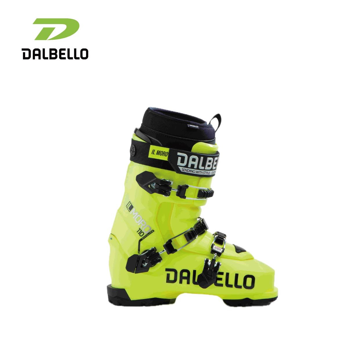 スキーブーツ 黒と蛍光イエロー 楽天市場】DALBELLO（カラーイエロー）（スポーツ・アウトドア