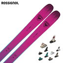 ROSSIGNOL ロシニョール スキー板 メンズ レディース <2026> SENDER FREE 100 / RAOMS01 センダー フリー100 + マーカー SQUIRE 11 ビンディング セット 取付無料|詳細画像