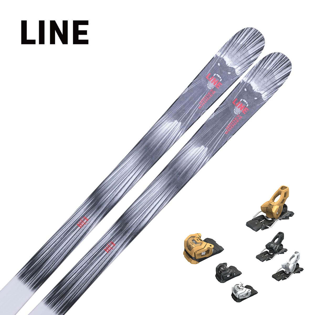 LINE ライン スキー板 メンズ レディース＜2026＞HONEY BADGER [LN2509350] + チロリア ATTACK LYT 11 ..
