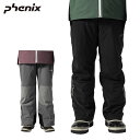 PHENIX フェニックス スキーウェア パンツ メンズ レディース <2026>PSM25OB02 / Cutting Edge Pants 2【無地】