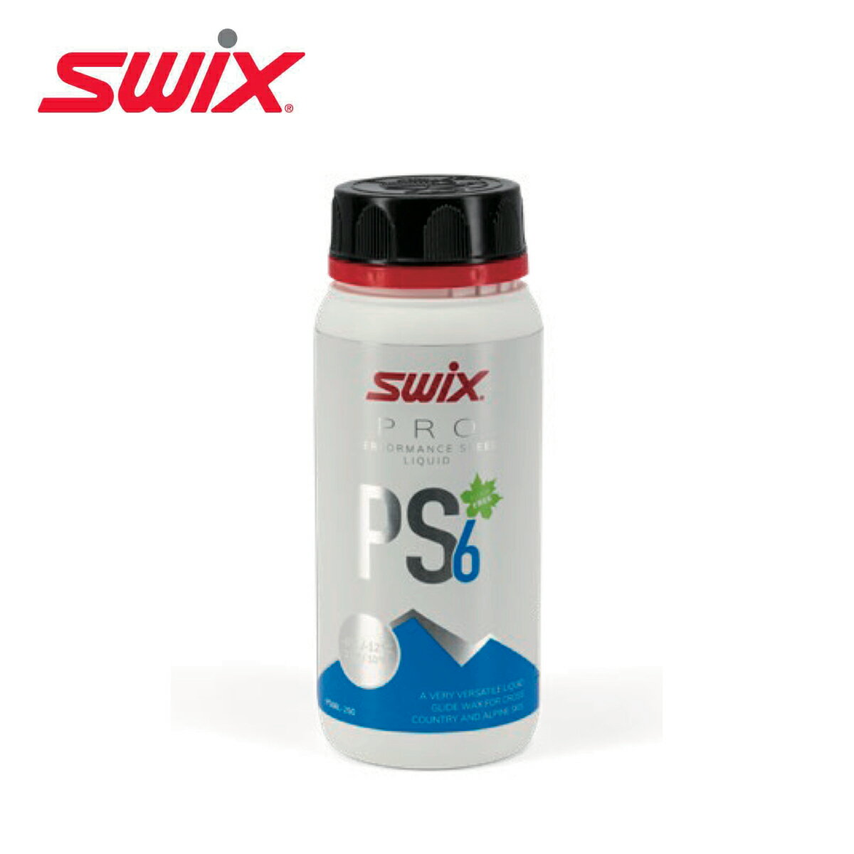 【エントリーでP10倍！4日20時〜】SWIX スウィックス スキー ワックス ＜2025＞ PS06L-250 / PS6 リキッド ブルー 250ml