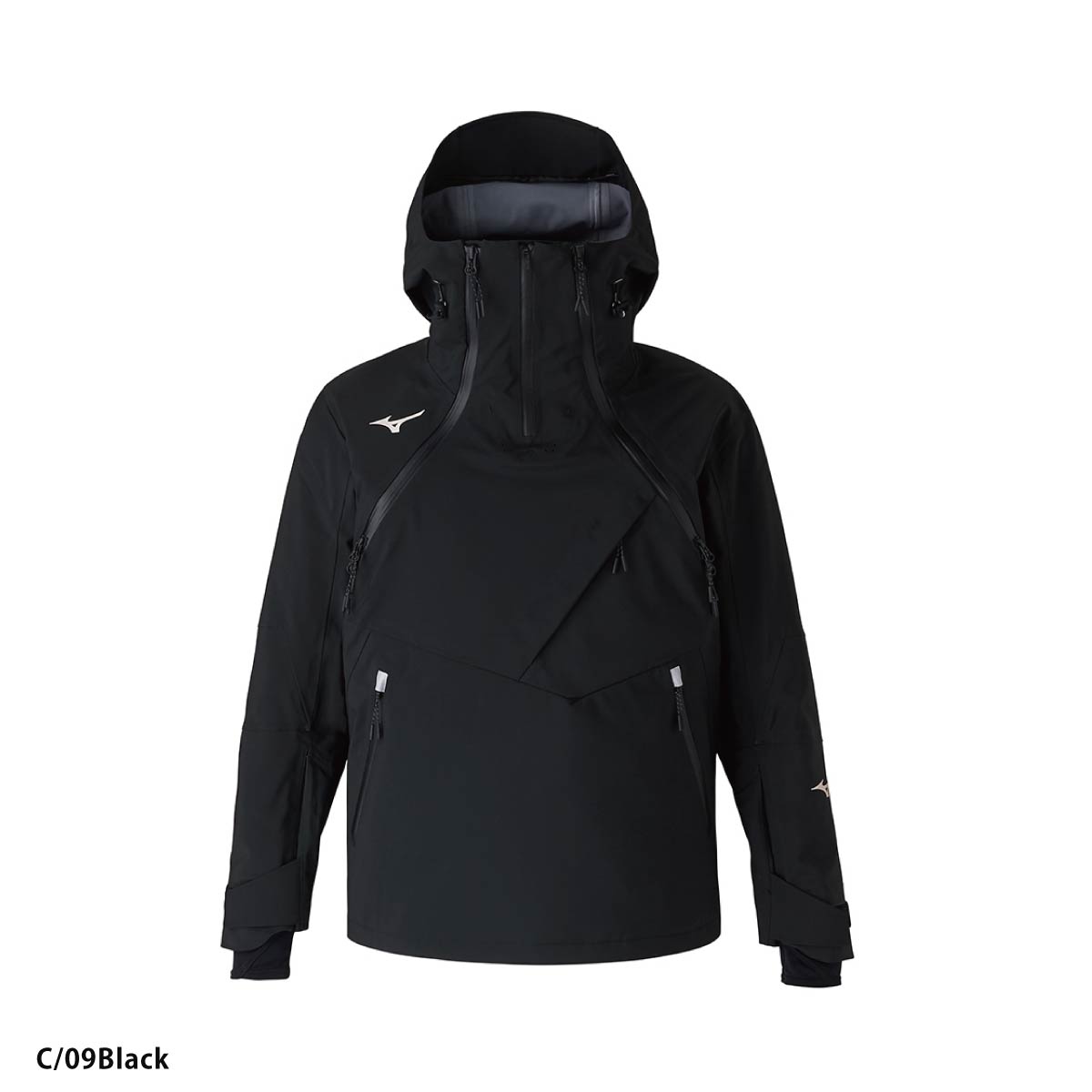 【エントリーでP最大10倍！10日1時59まで】 スキーウェア メンズ スキージャケット ミズノ MIZUNO レディース 2026 Z2MEB330 / FREE SKI SHELL PULL OVER PARKA 2