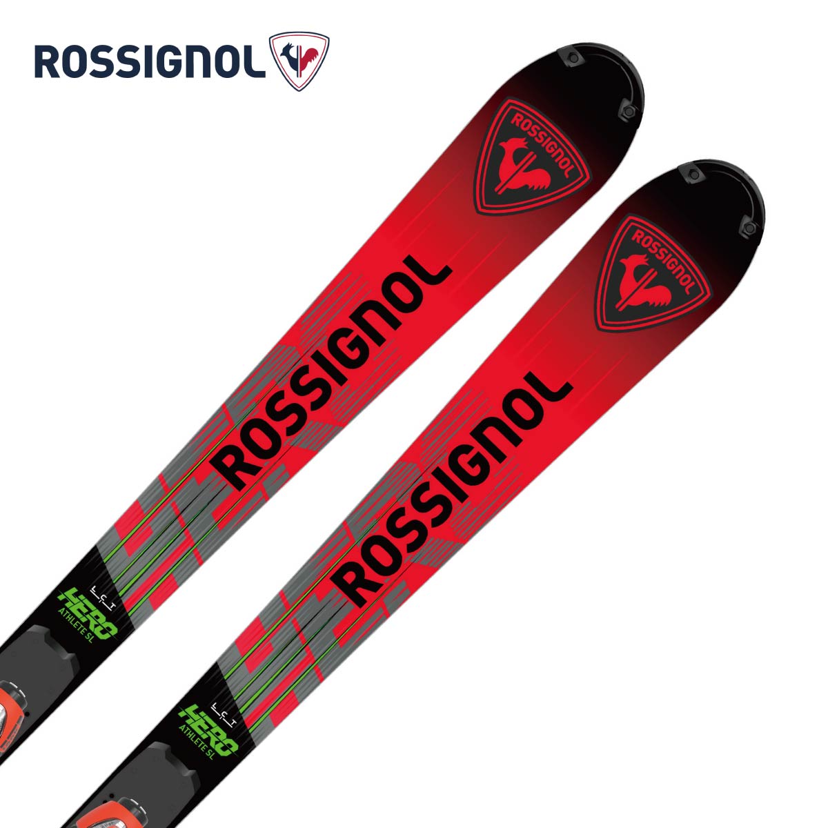 ROSSIGNOL ロシニョール スキー板 メンズ レディース 2025 HERO ATHLETE FIS SL FACTORY 157 / RANAK01 + SPX 15 プレート/ビンディング セット 取付無料