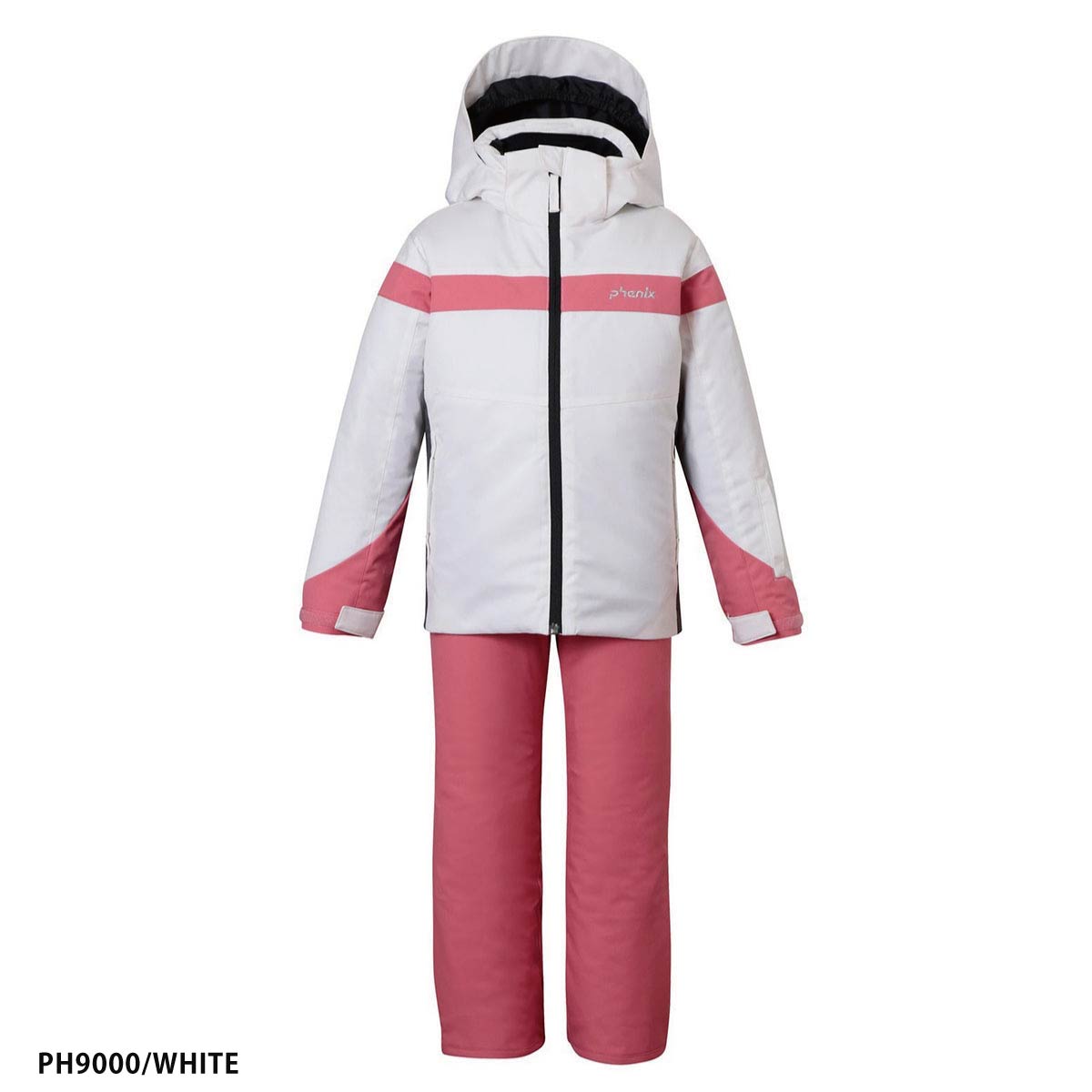 スキーウェア キッズ スノーウェア ジュニア フェニックス PHENIX 上下セット ＜2025＞ESG242P93 / Curve Line Sleeves Junior Two-piece 2