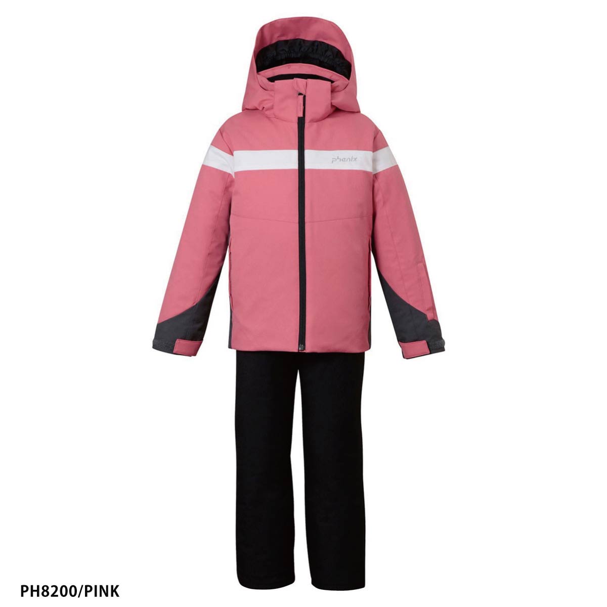 スキーウェア キッズ スノーウェア ジュニア フェニックス PHENIX 上下セット ＜2025＞ESG242P93 / Curve Line Sleeves Junior Two-piece 3