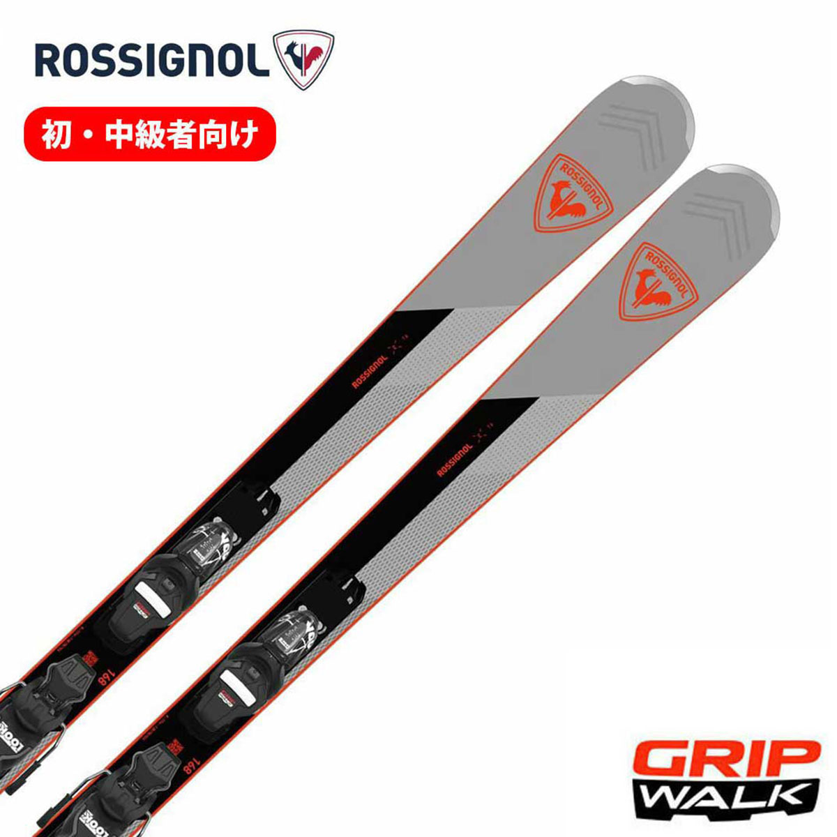 【12/1限定！最大7千円OFFクーポン！】ROSSIGNOL ロシニョール スキー板 2025 EXPERIENCE 76 / RANFT01 + XPRESS 10 GW プレート/ビンディング セット 取付無料 グリップウォーク対応