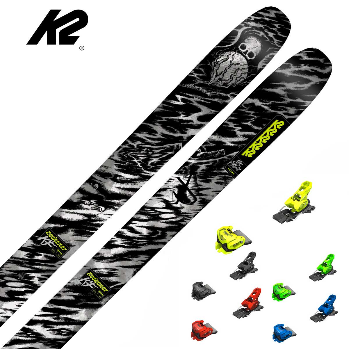 K2 ケーツー スキー板 メンズ レディース 2025 RECKONER KF + ＜25＞ATTACK 14 ビンディング セット 取..