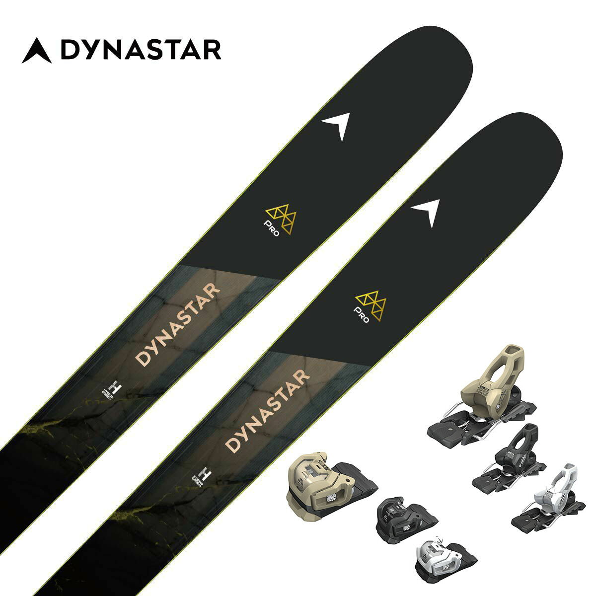 【エントリーでP10倍！20日20時～】DYNASTAR ディナスター スキー板 メンズ レディース ＜2025＞ M-PRO 94 TI + ＜26＞ATTACK LYT 11 GW ビンディング セット 取付無料 グリップウォーク対応