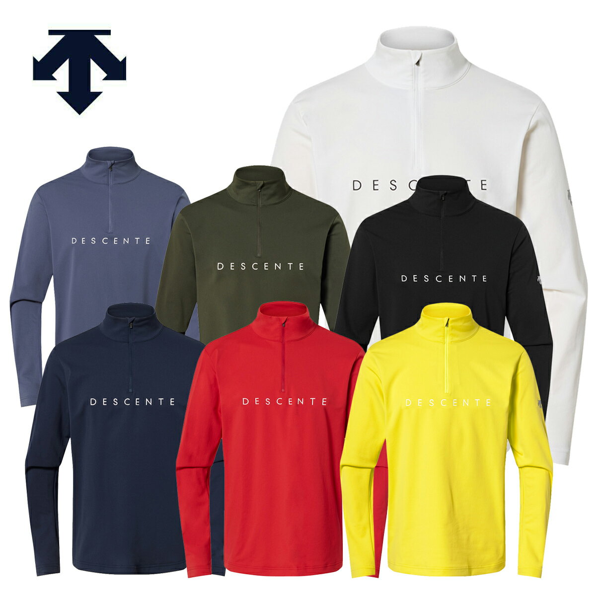 DESCENTE デサント スキーウエア アンダーシャツ セカンドレイヤー メンズ＜2026＞DW5FLT01M / T-NECK